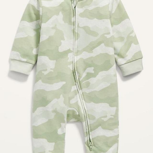 Printed French Terry One-Piece for Baby