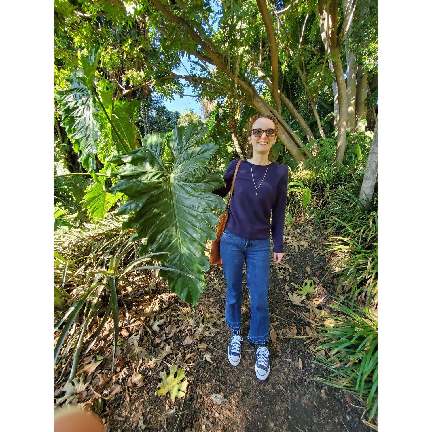 At the Huntington Gardens (with Josh behind the camera)