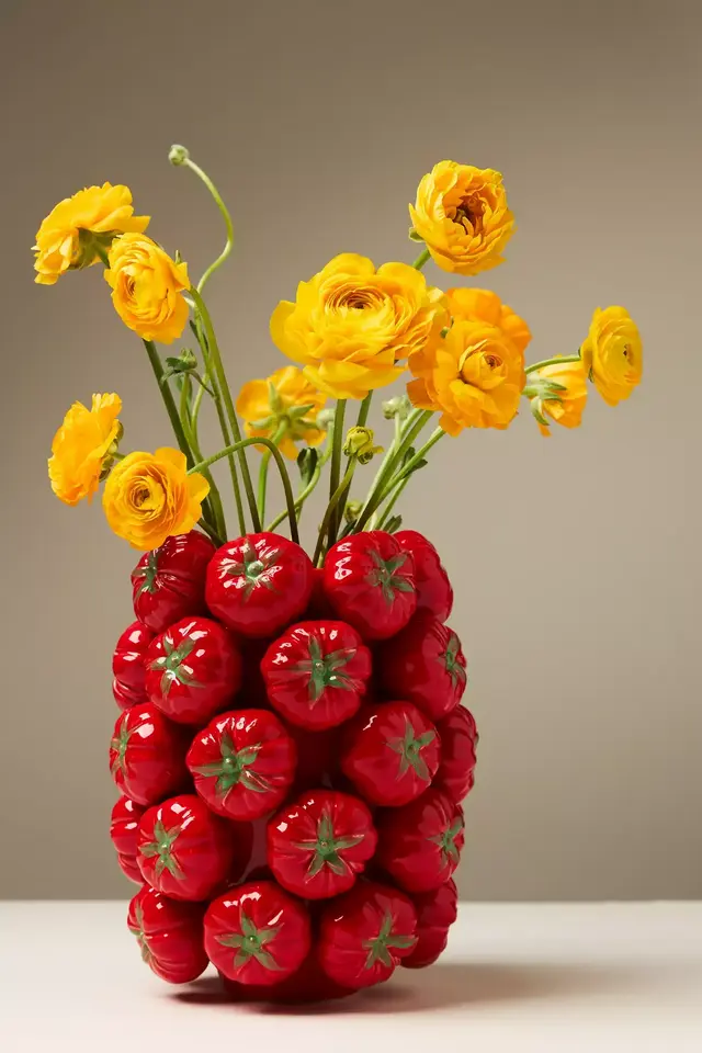 Tomato Garden Vase