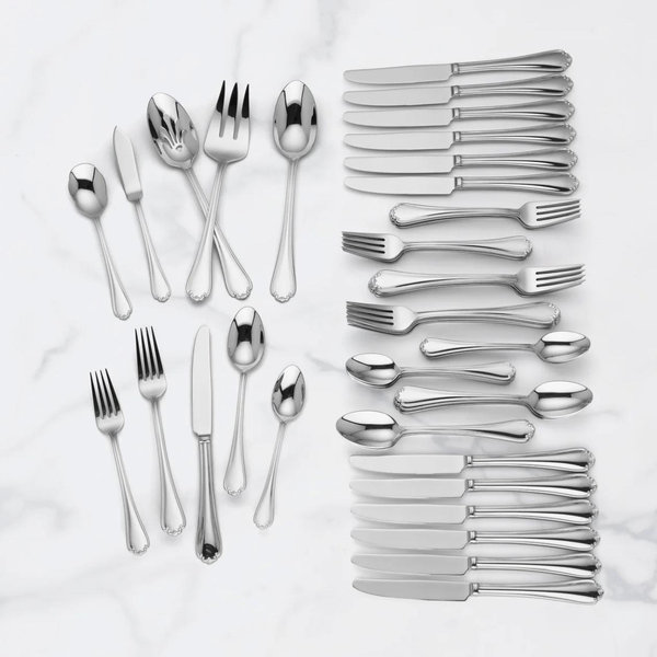 Chelse Muse 65 Piece Flatware Set Service For 12