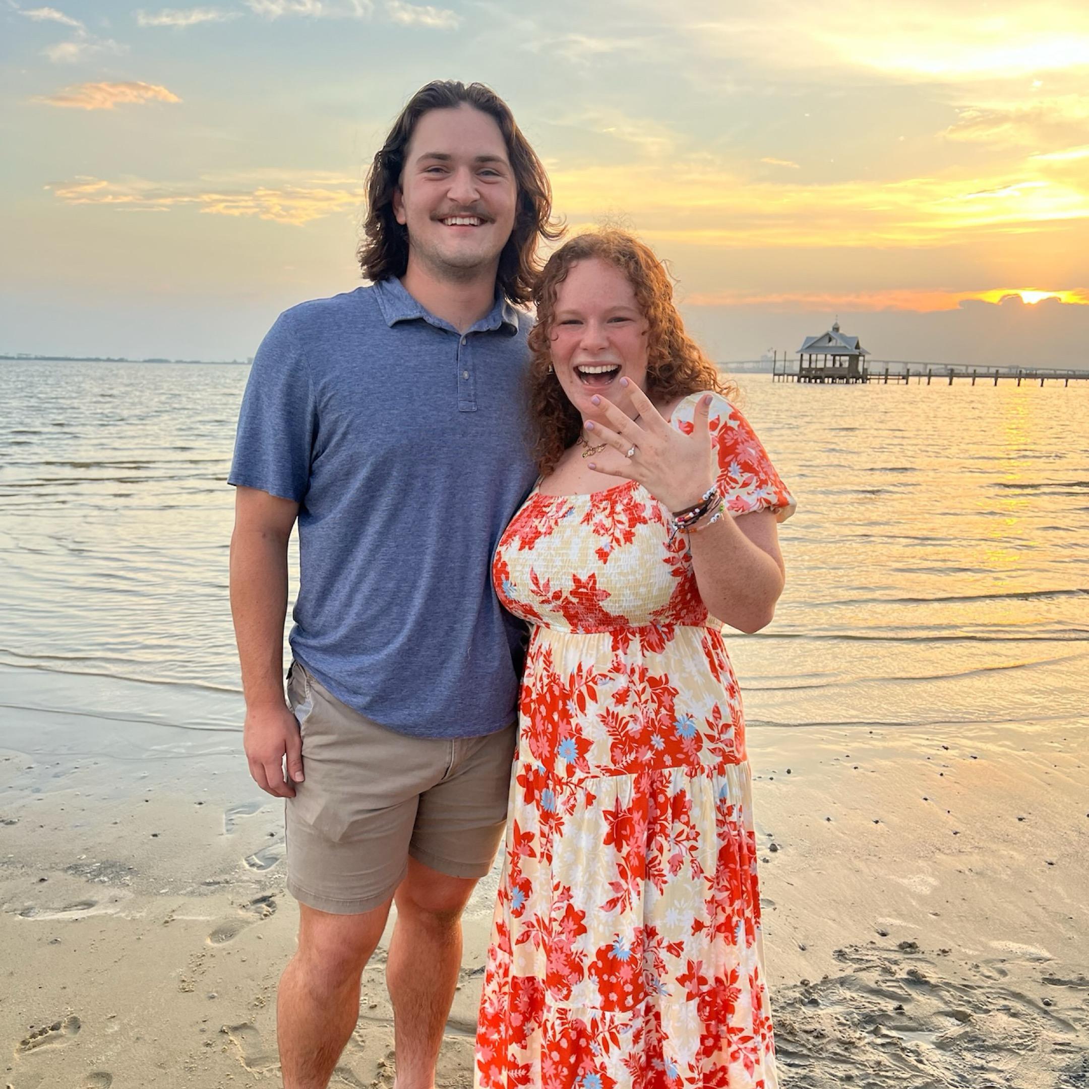 She said YES!