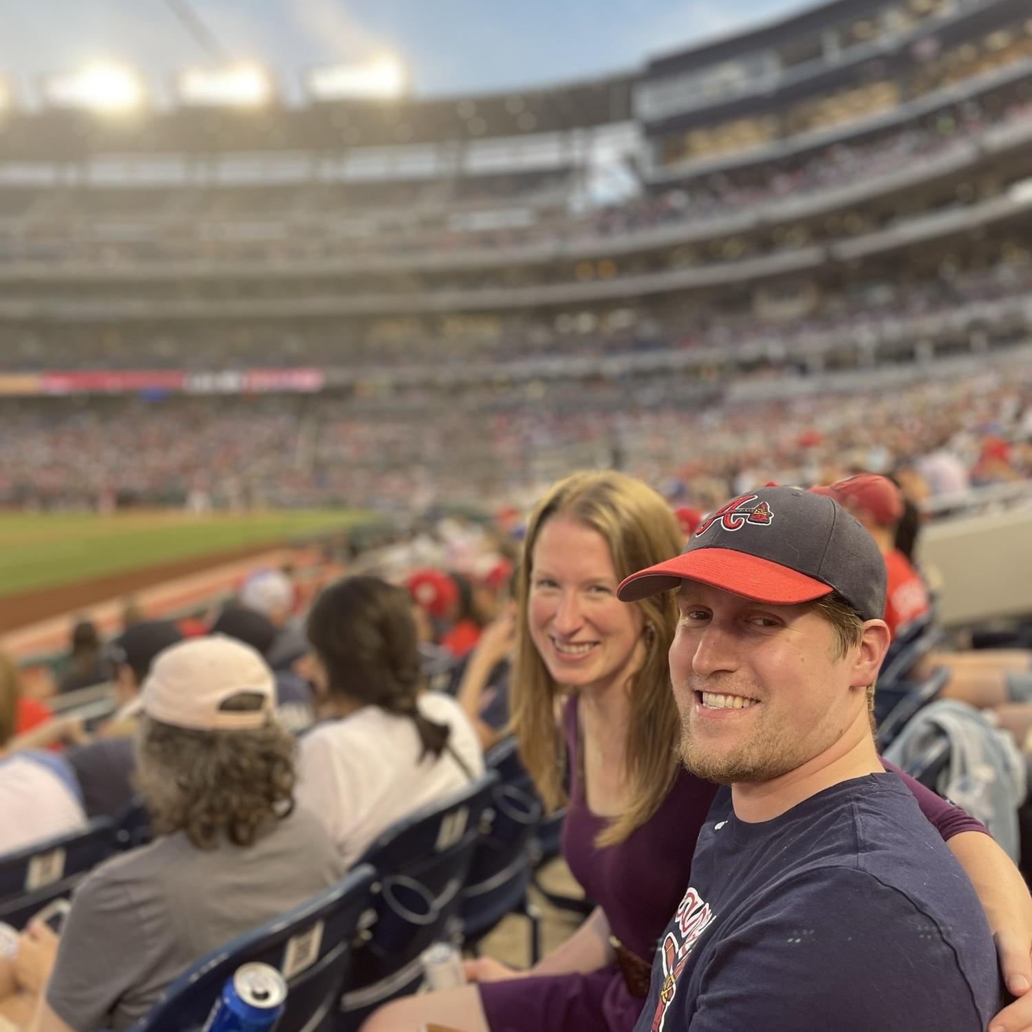 Nationals Park, Nats-Braves game (Braves won)