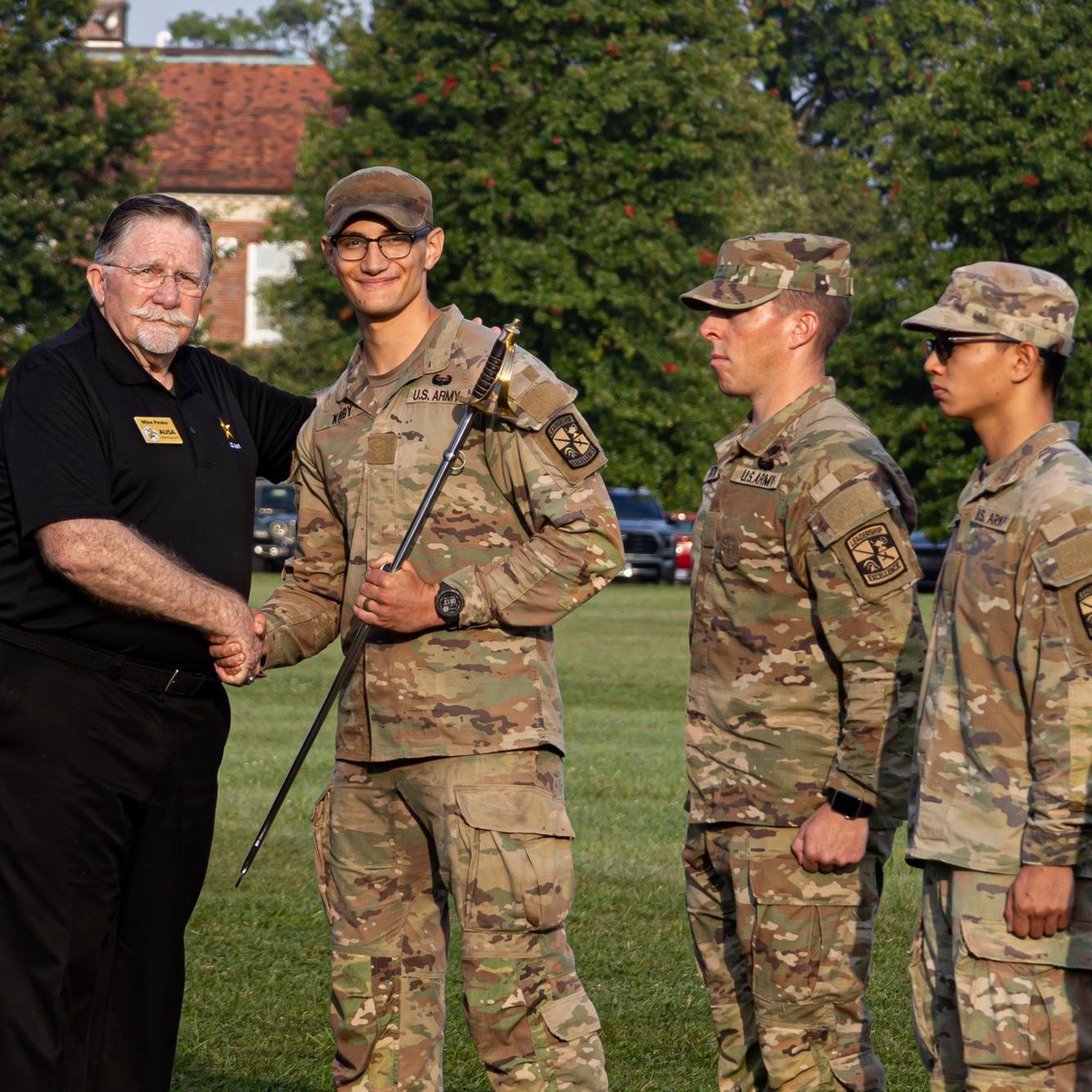 Will graduating as Top Cadet!