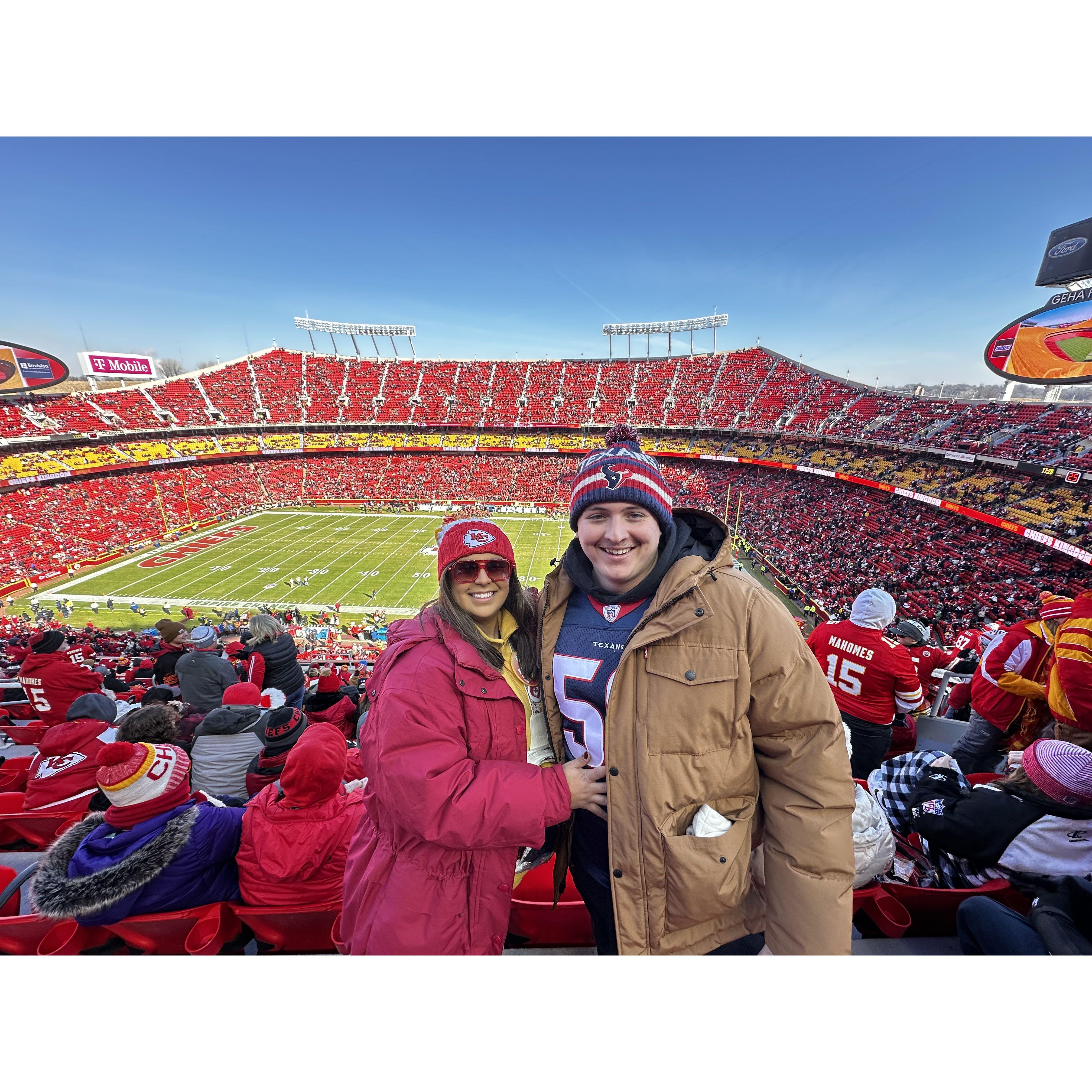 Chiefs vs Texans 2024 - in KC