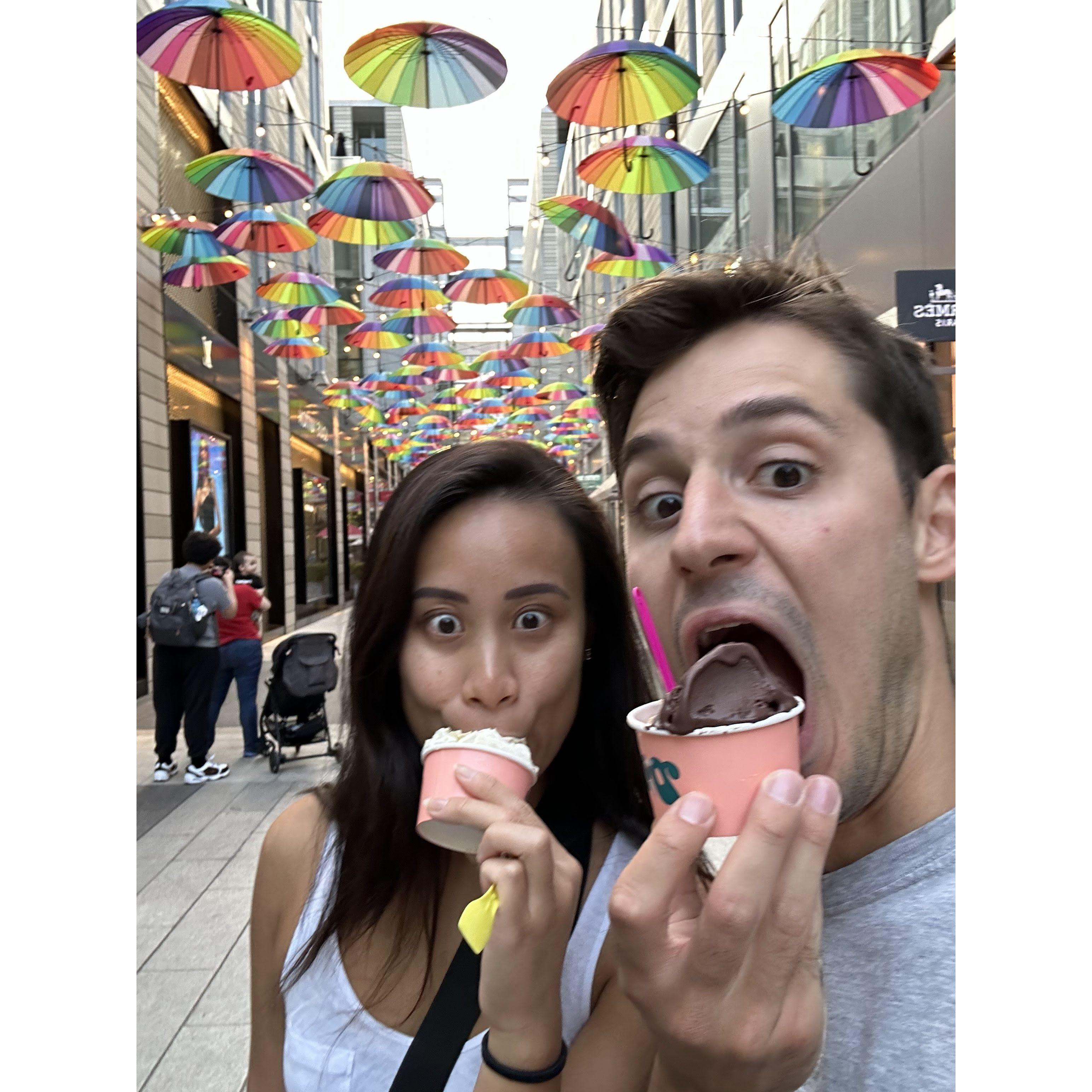 While living downtown, grabbing a gelato at Dolcezza was the best way to spend a summer evening together