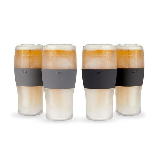 HOST Freeze Cooling Cups (Set of 4) Beer Chilling Drinkware