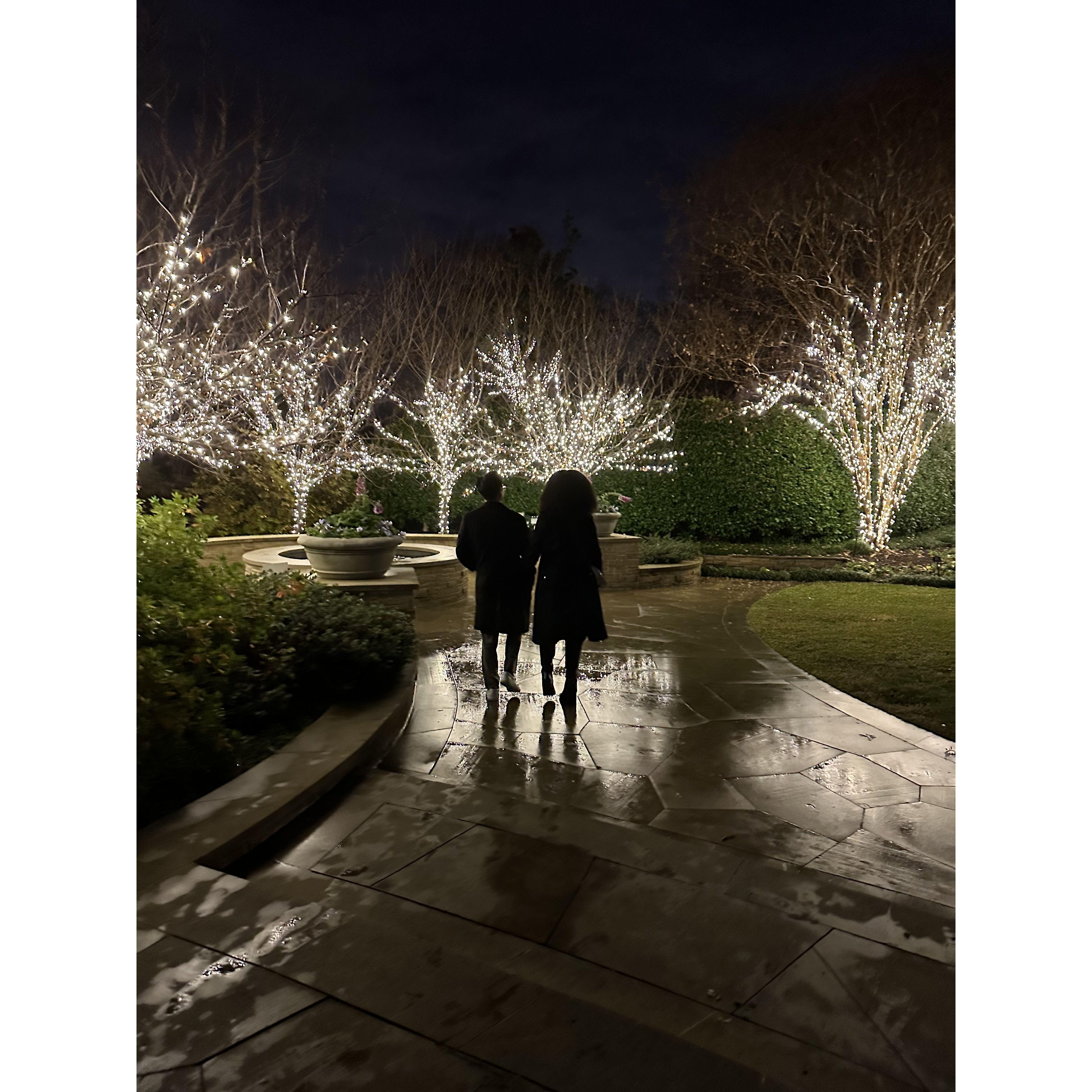 Sneaky pic from our friend Ed at the proposal