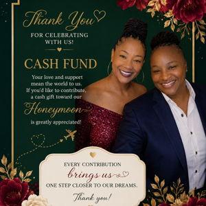 Cheryl & Kelley's Honeymoon Fund