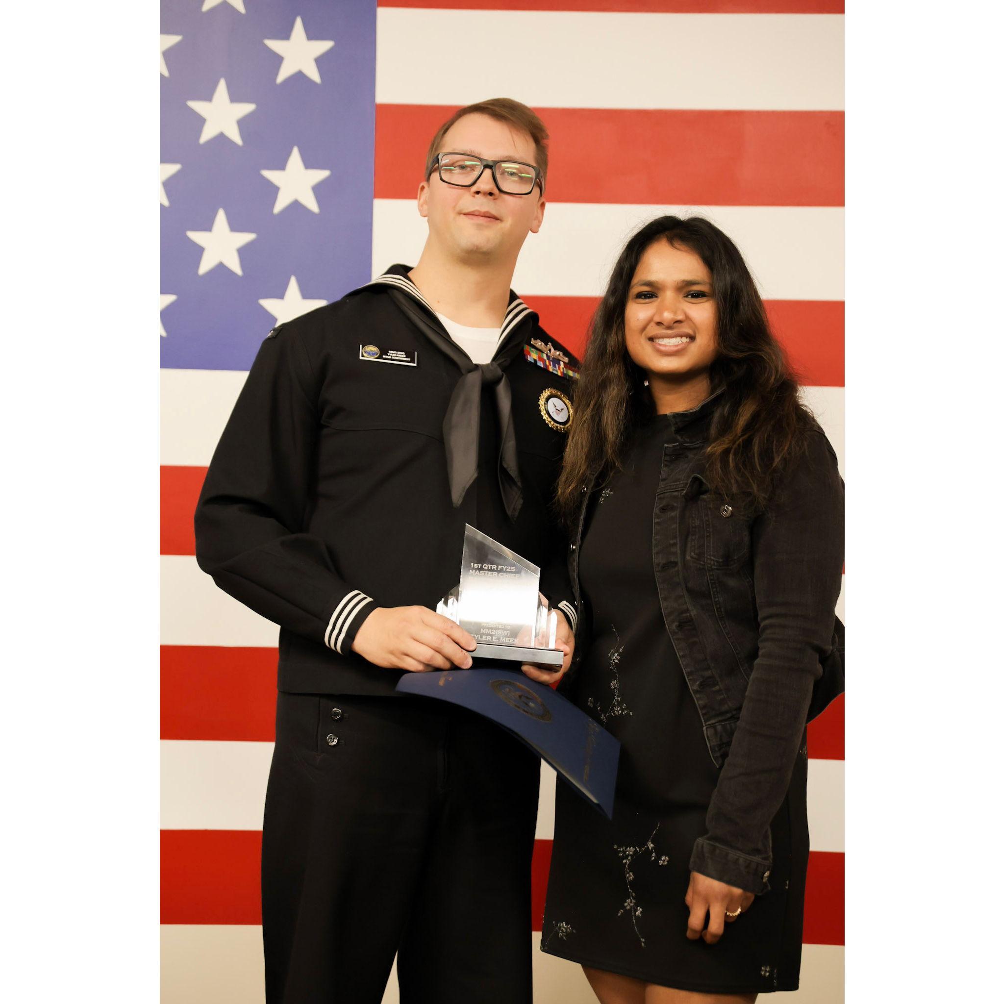 Tyler winning awards — hard work paying off in style!