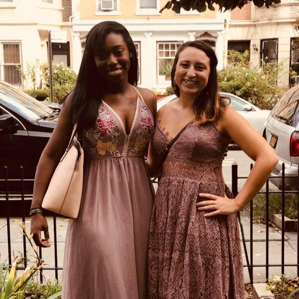 Chelsea Nkrumah, one of Jill's best friends and bridesmaid