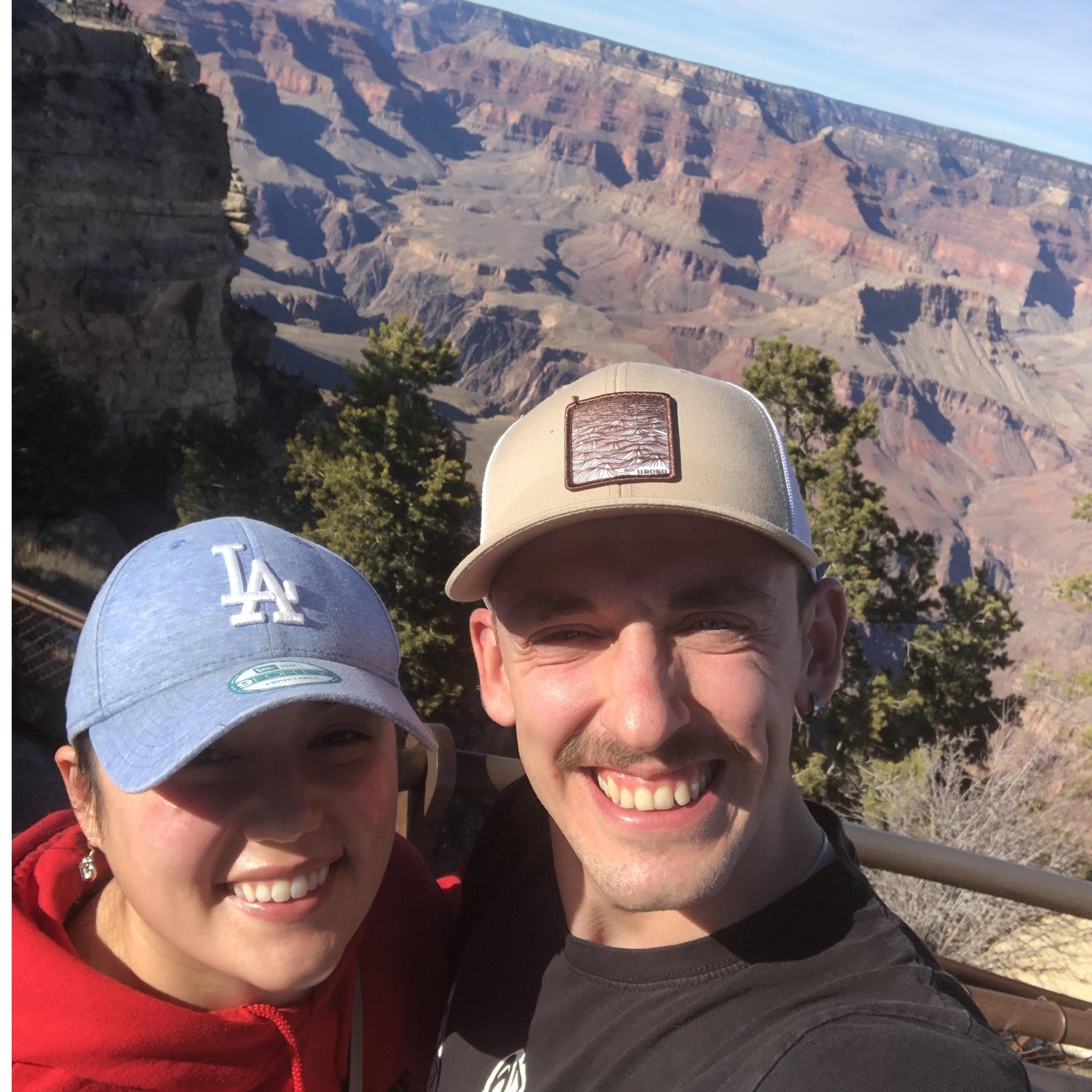 Andrii's first time visiting the Grand Canyon - we can't wait to go back!