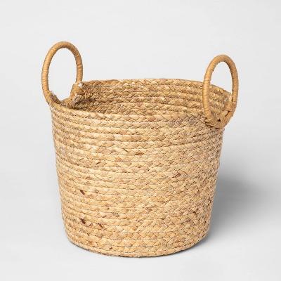 Natural Basket With Round Handles Small - Threshold™