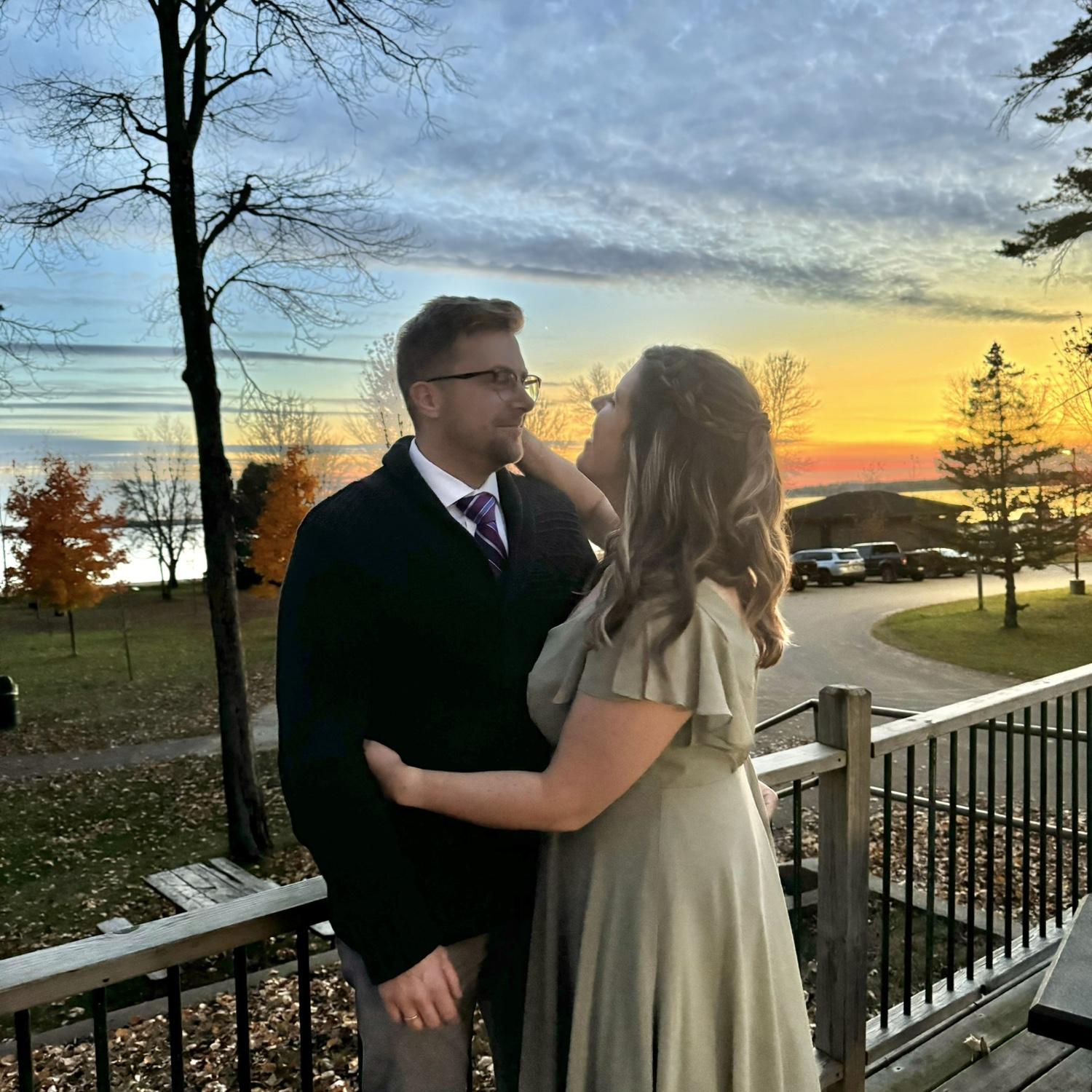 October 2024 - A picturesque view from the wedding of Sierra and Cody Allgeyer!