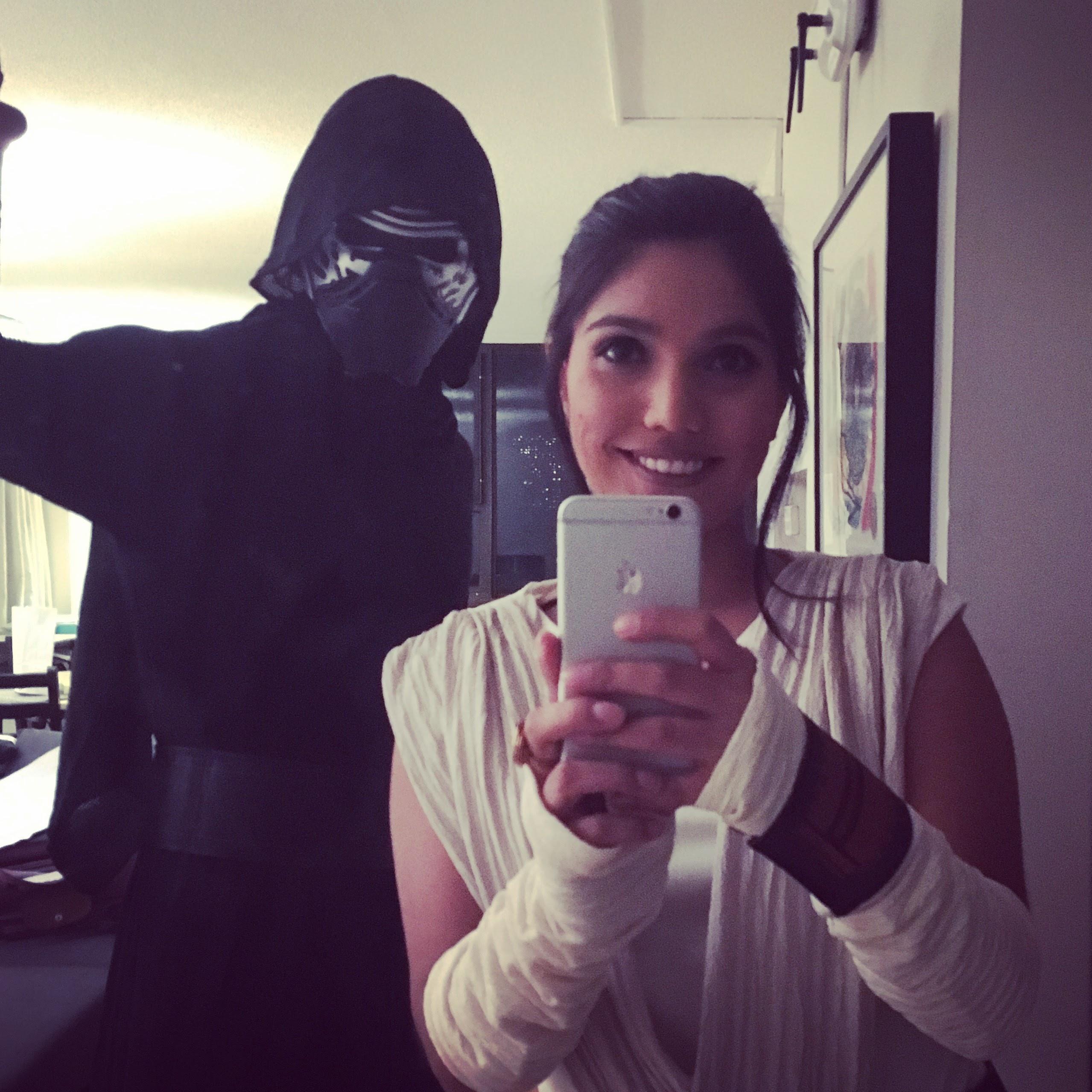 Star War's fans in Halloween