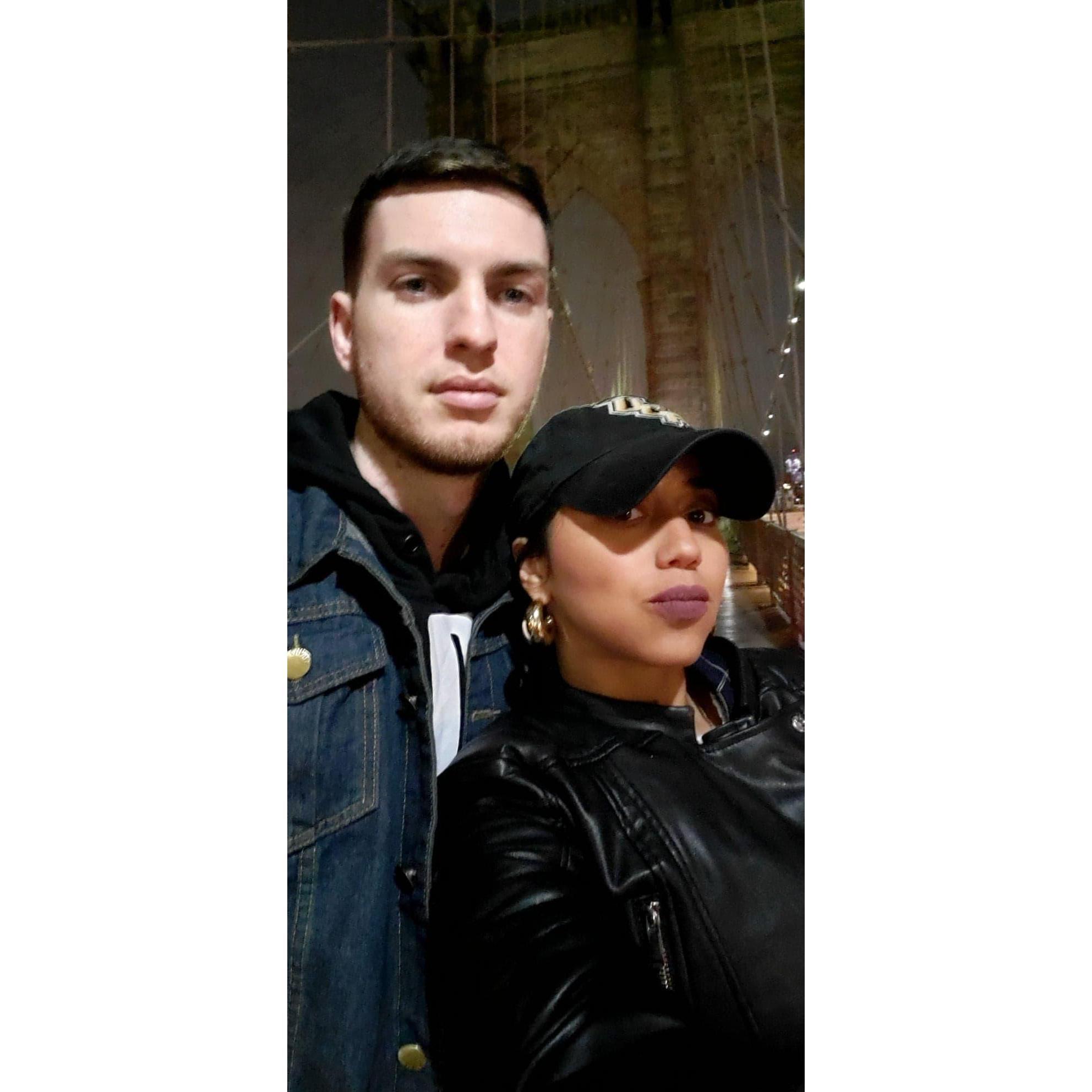 Brooklyn Bridge - First timers.