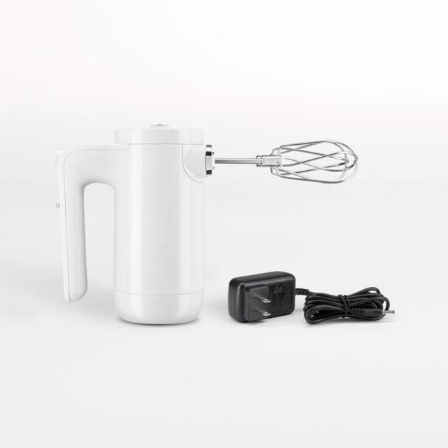 KitchenAid ® White Cordless Hand Mixer