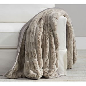 Faux Fur Throw Blanket / Frazada faux fur
