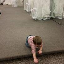 Ryeit helping me look for a wedding dress....never a good idea!