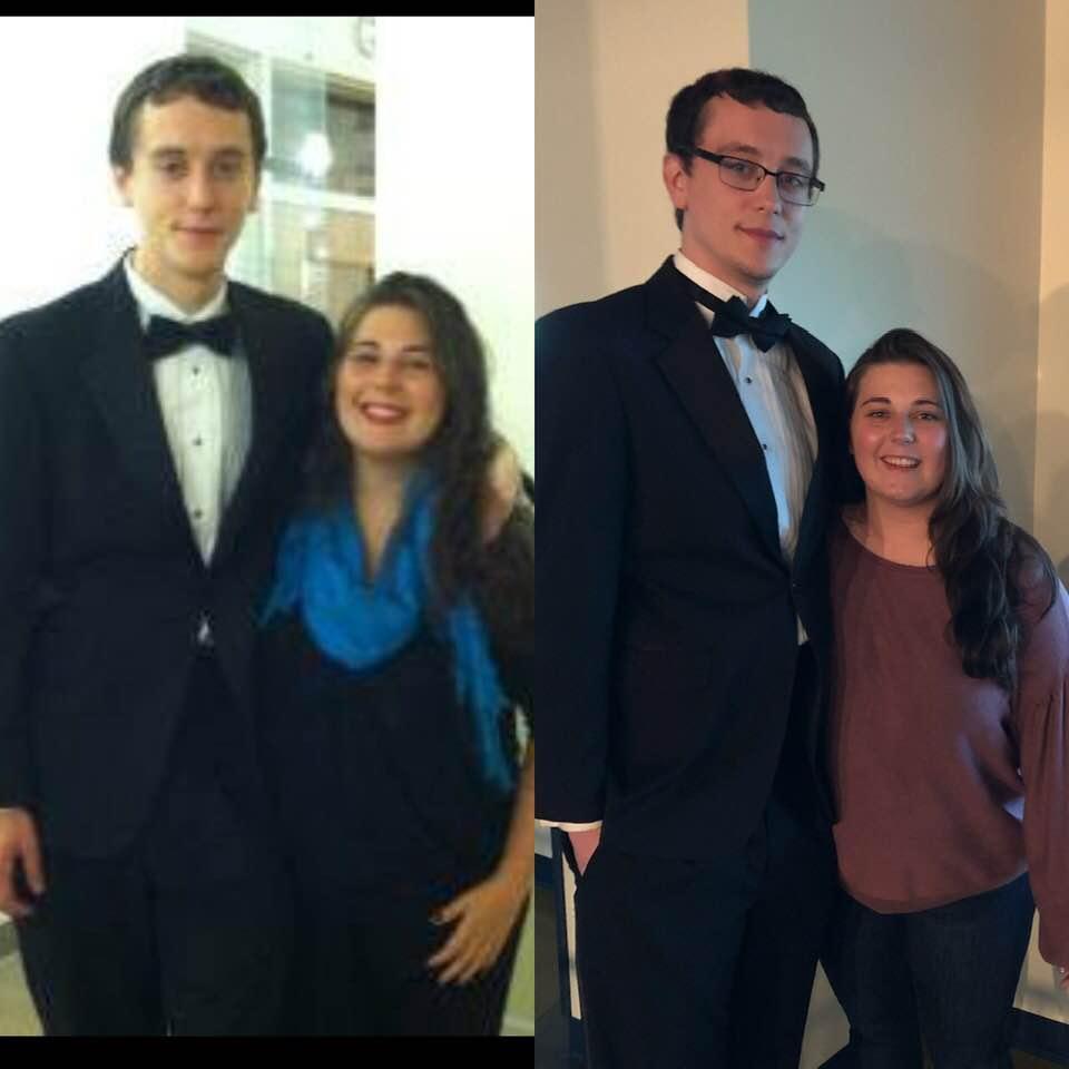 Our first concert and Steve's last college concert