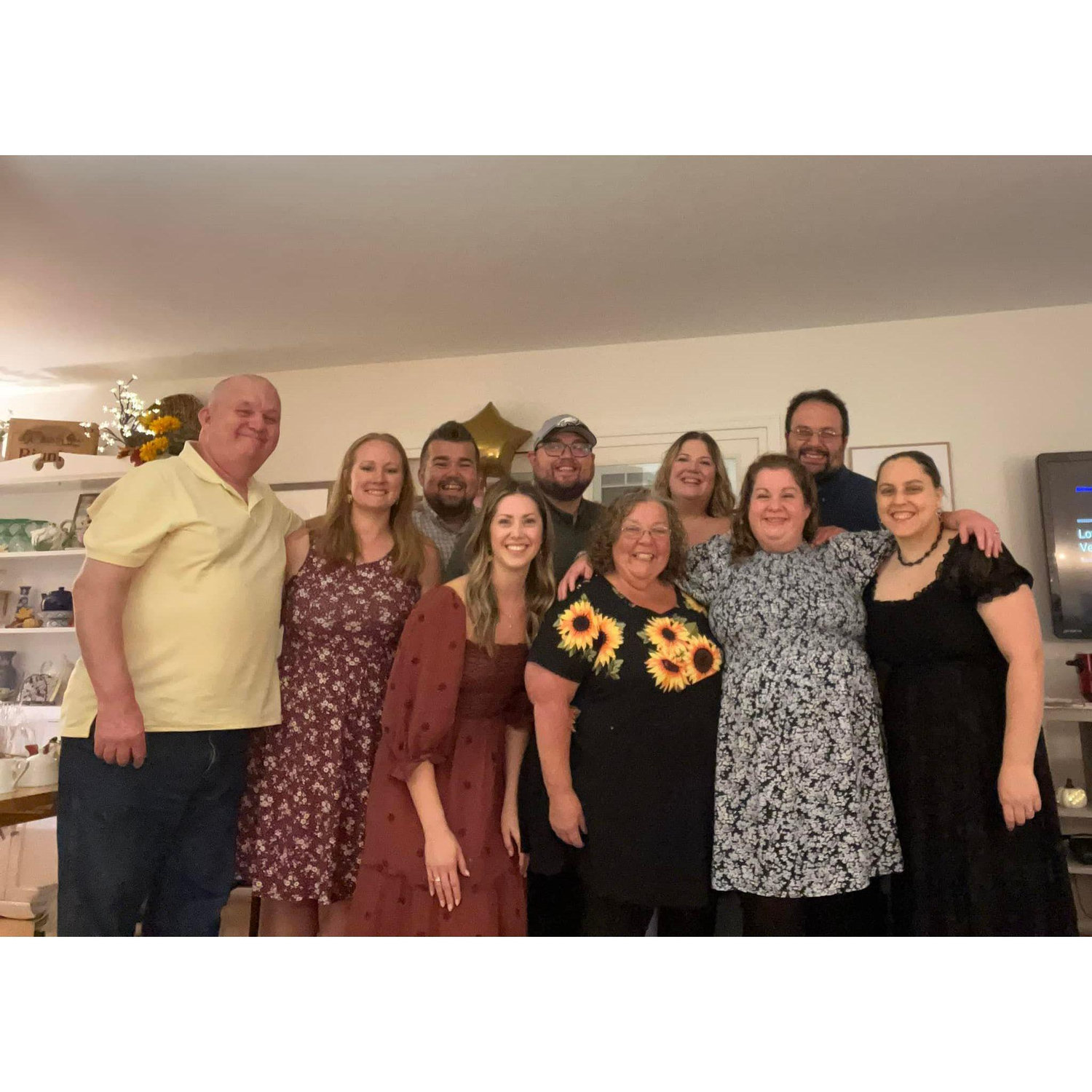 Celebrating our engagement with family and friends on October 19th!