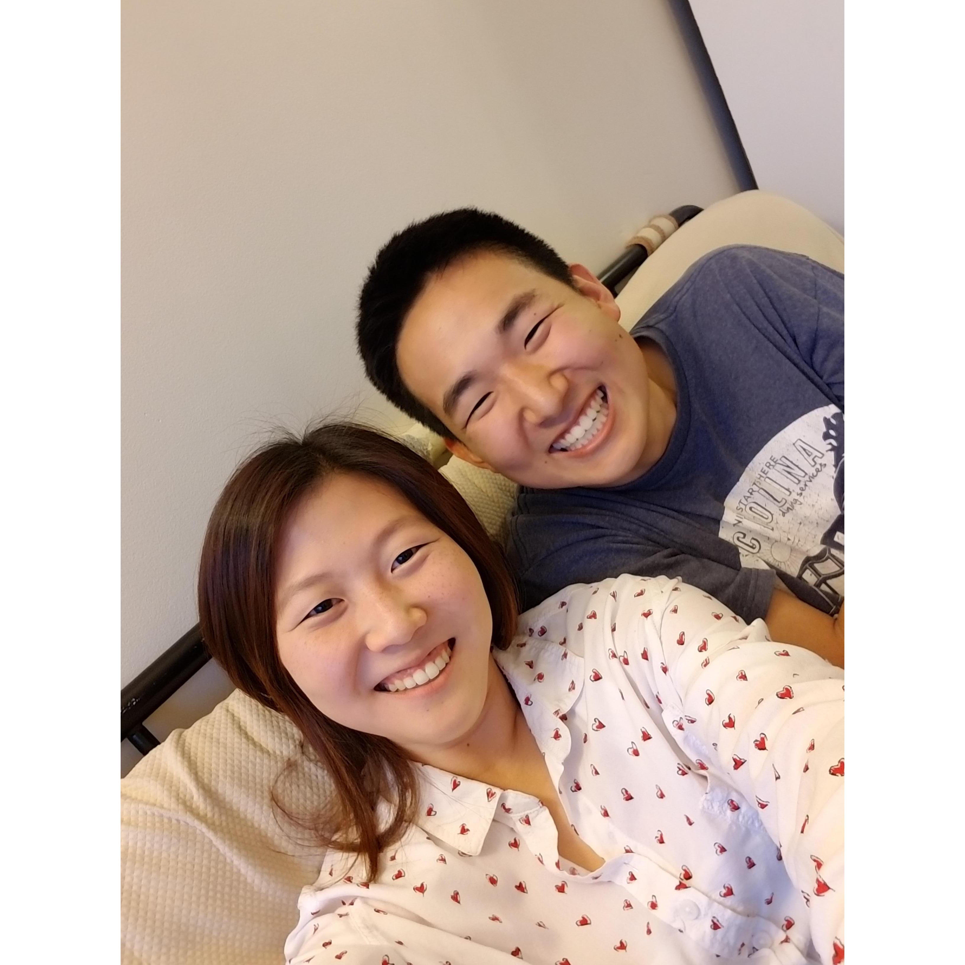Our very first date!