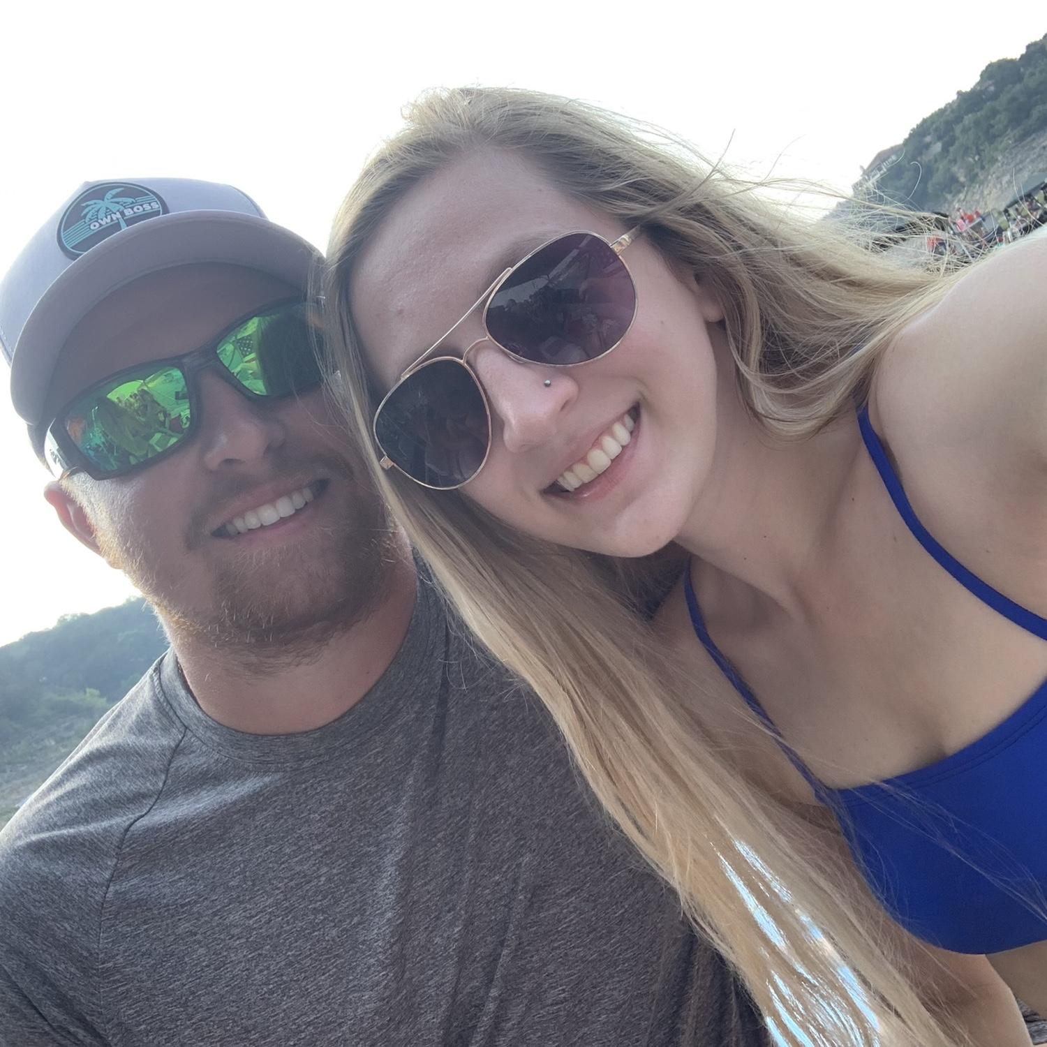 Our last Fourth of July as boyfriend/girlfriend