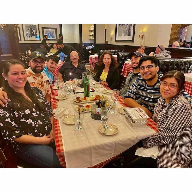 Family outing for Edgar's dad's birthday.
- January 2022