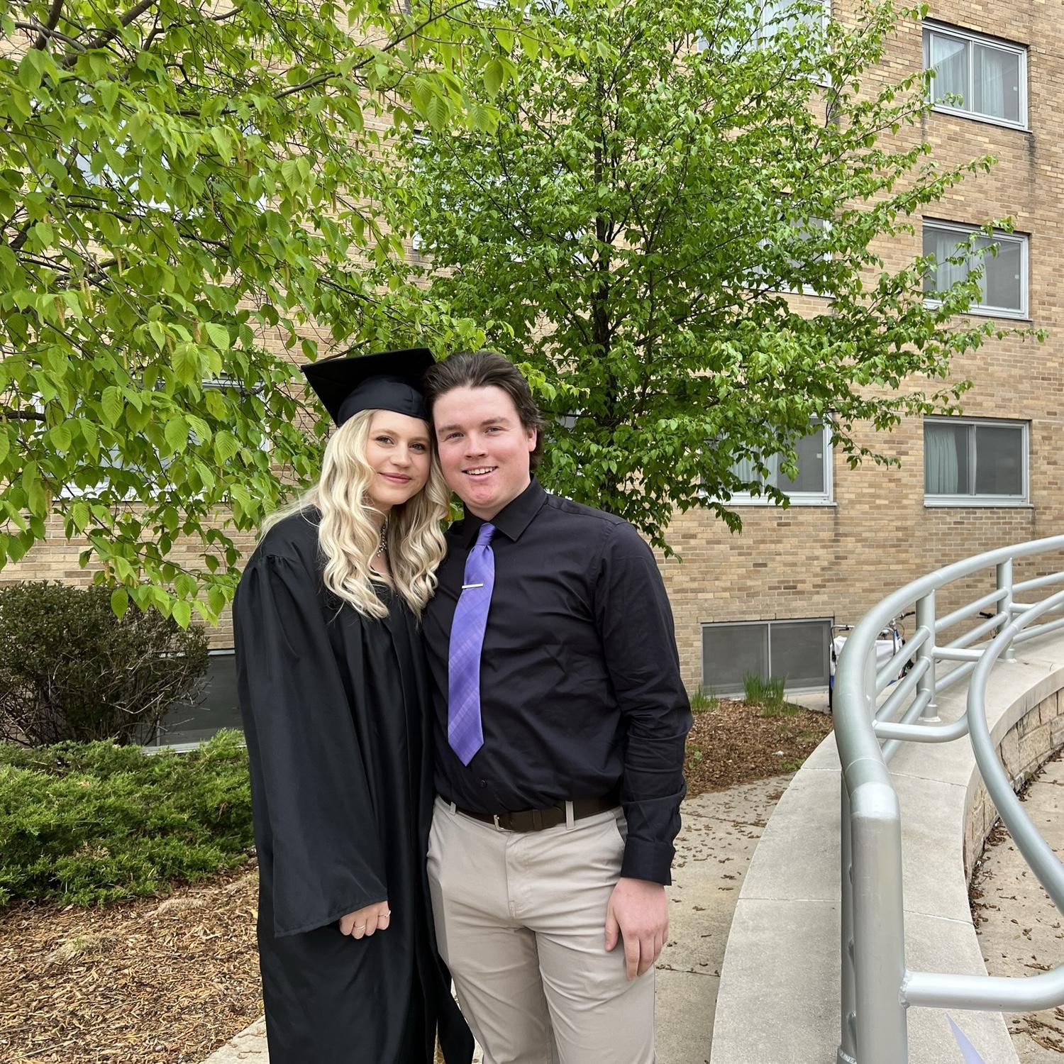 Our college graduation day!