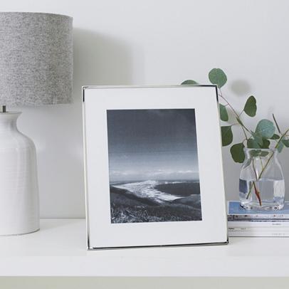 Fine Silver Picture Frame 8"x10" - Silver