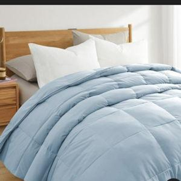Peace Nest 360 Thread Count White Down Comforter Duvet Insert Full/Queen
