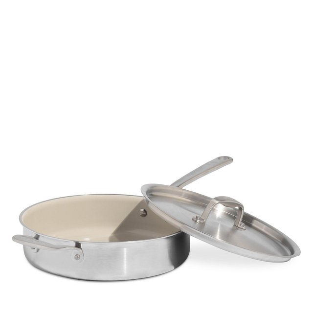 Made In CeramiClad™ 3 Qt. Saute Pan with Lid