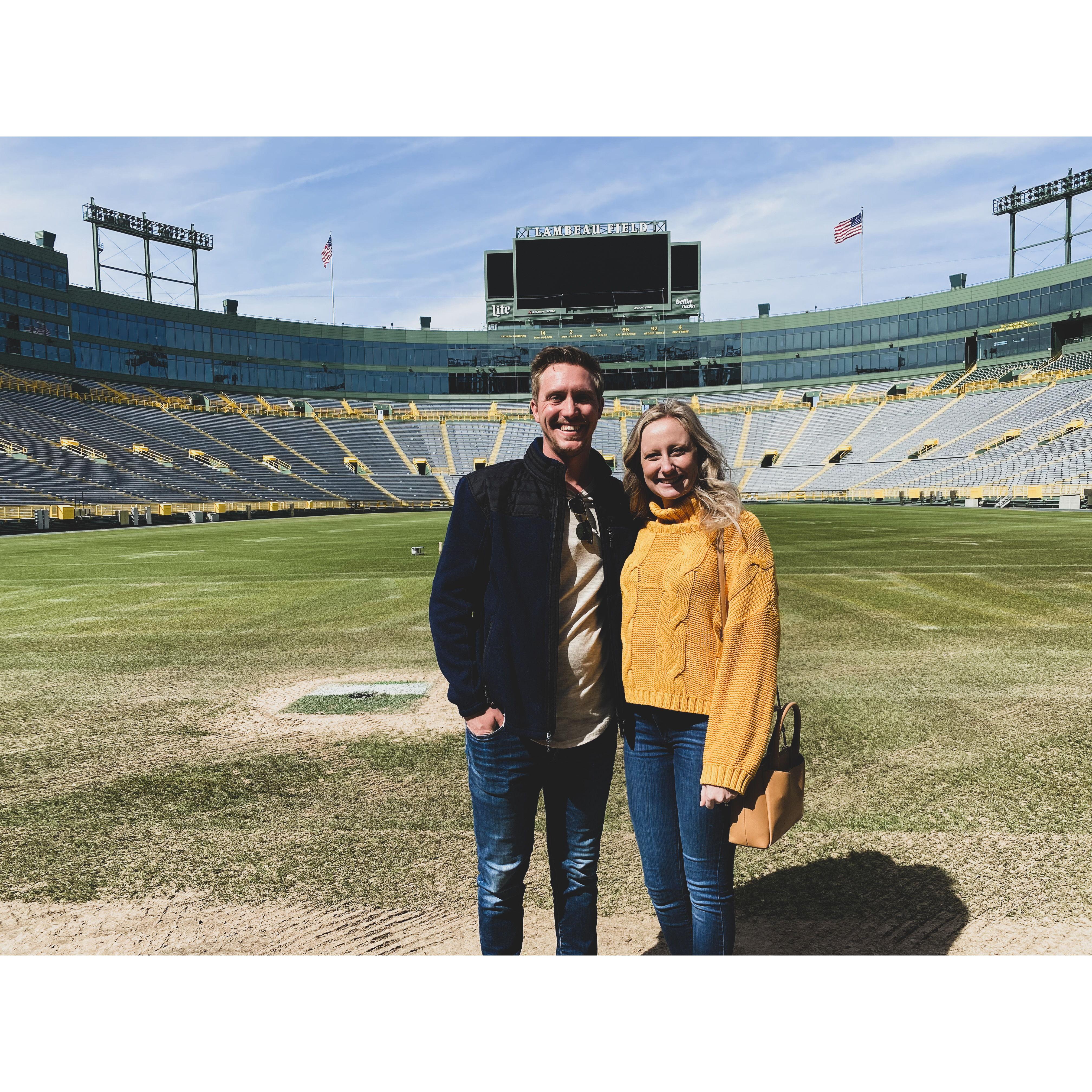 Visit to Green Bay