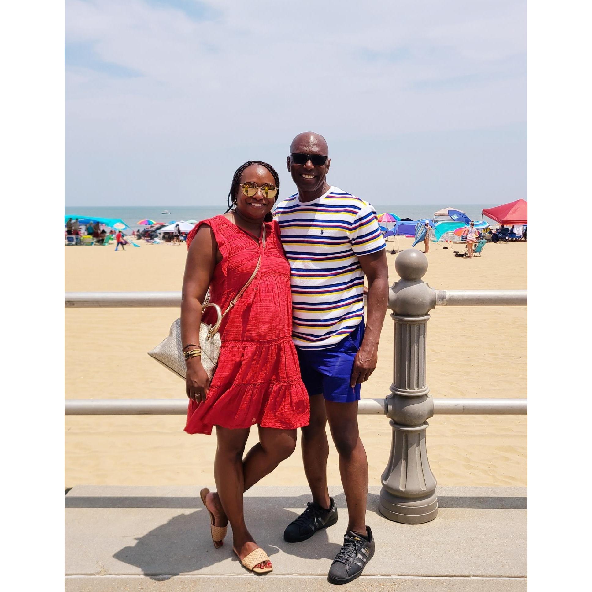 I love the beach and this was one of two trips to two different beaches in a weekend!