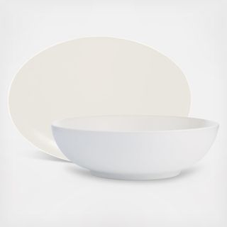 Colorwave 2-Piece Round Serving Bowl Set