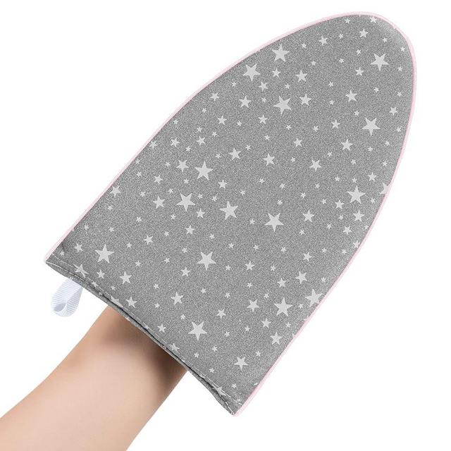 CINPIUK Garment Steamer Ironing Gloves Anti Steam Glove Heat Resistant Garment Steamer Mitt, Garment Steamer Accessories for Clothes，White Star