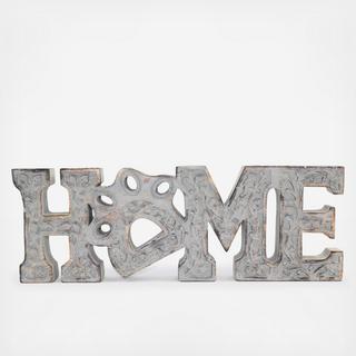 Rustic Home Sign