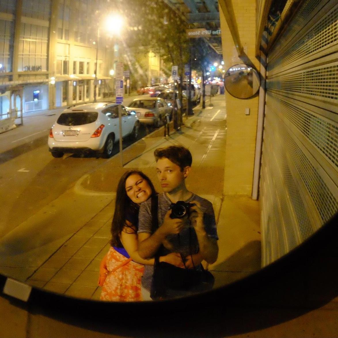 Mirror selfie in Raleigh