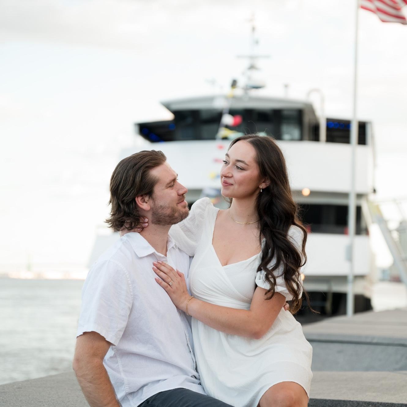 More engagement pics by where Tony proposed 🥹