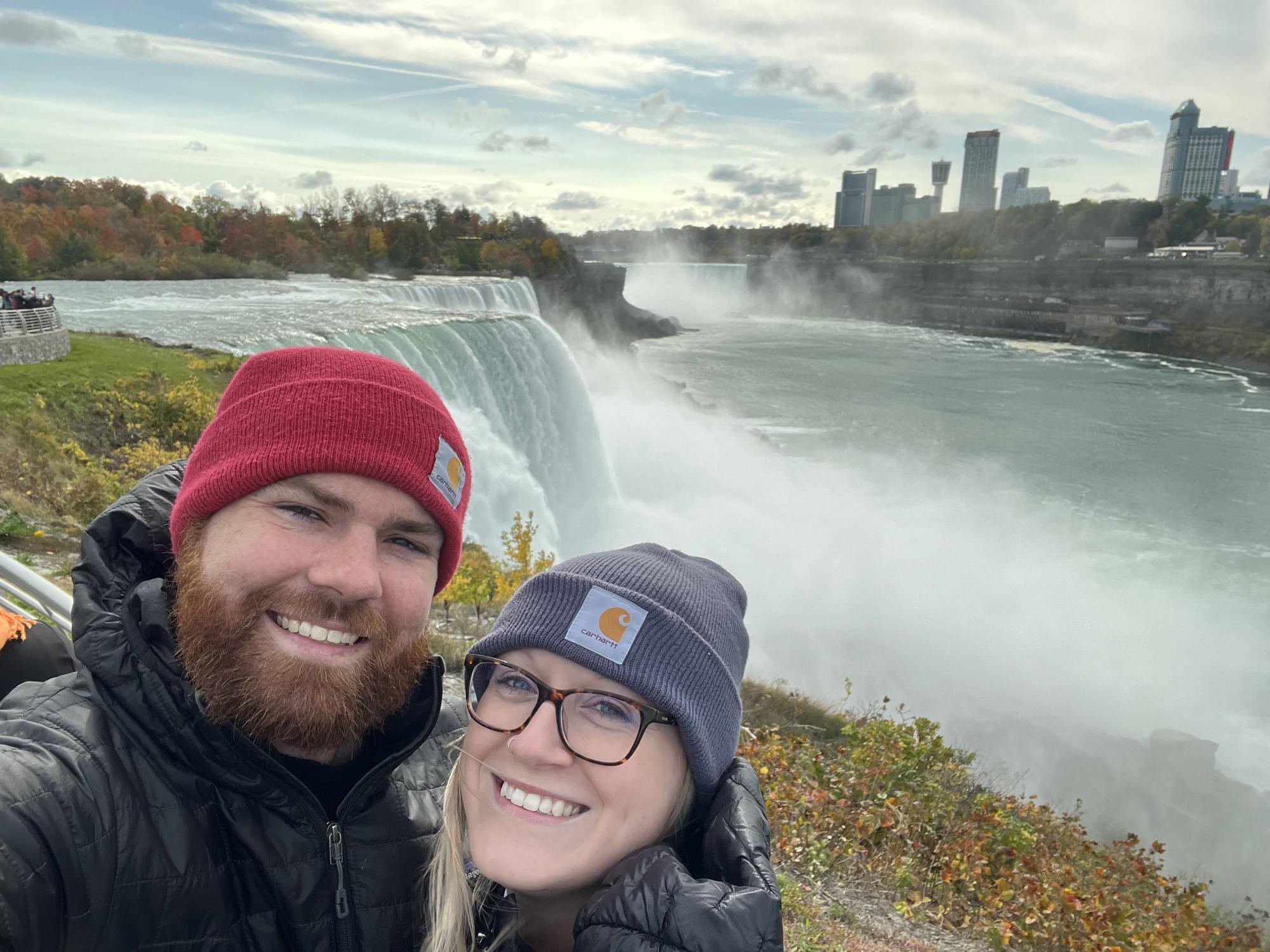 Jerods first time at Niagara!