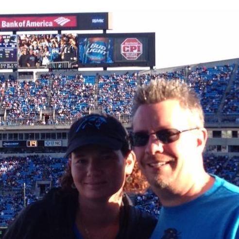 Trip to Charlotte to visit our friend Linda, and enjoyed a Carolina Panthers game.