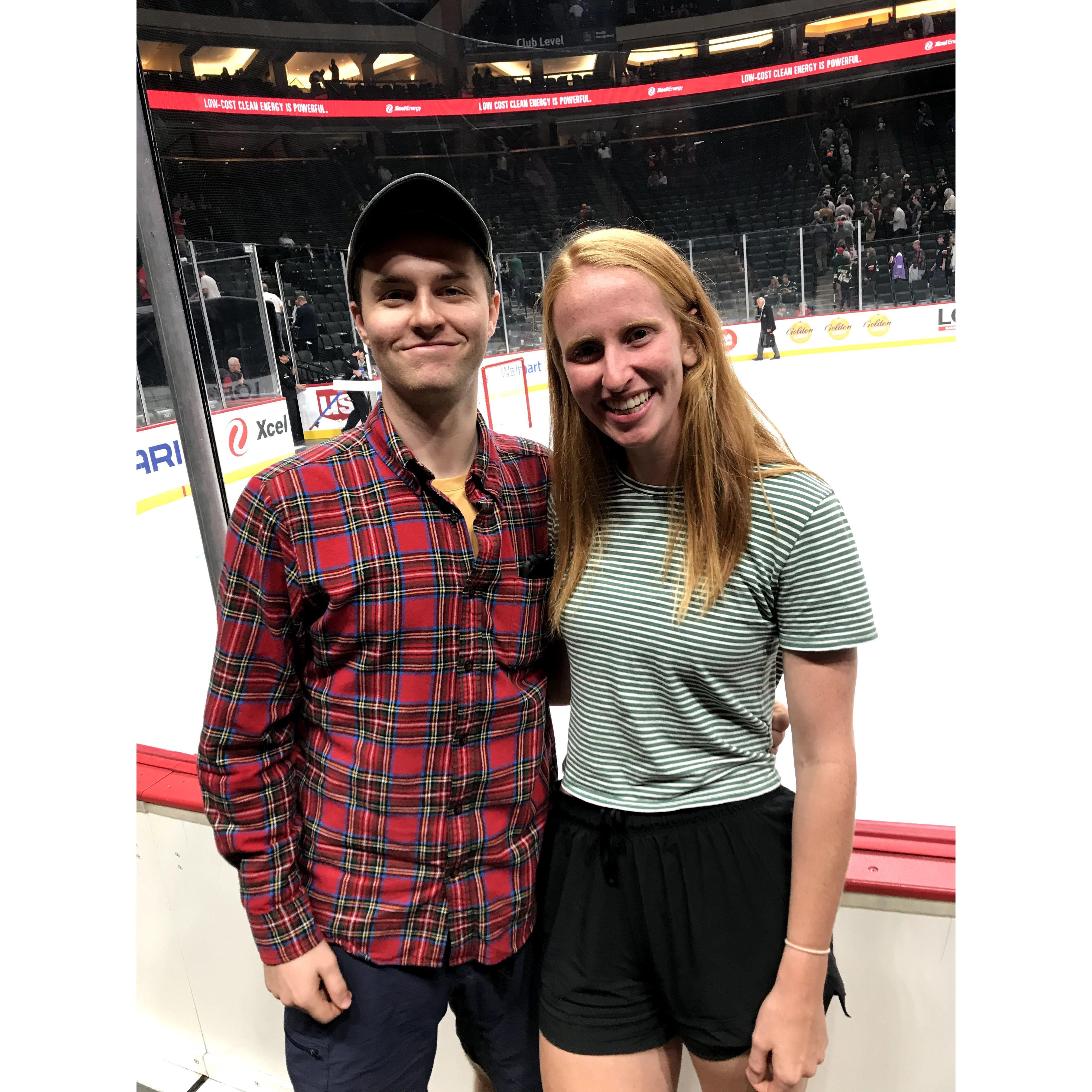 Minnesota wild game!