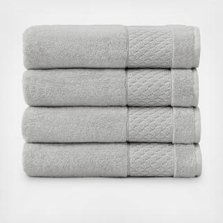 Hudson Organic Bath Towel, Set of 4