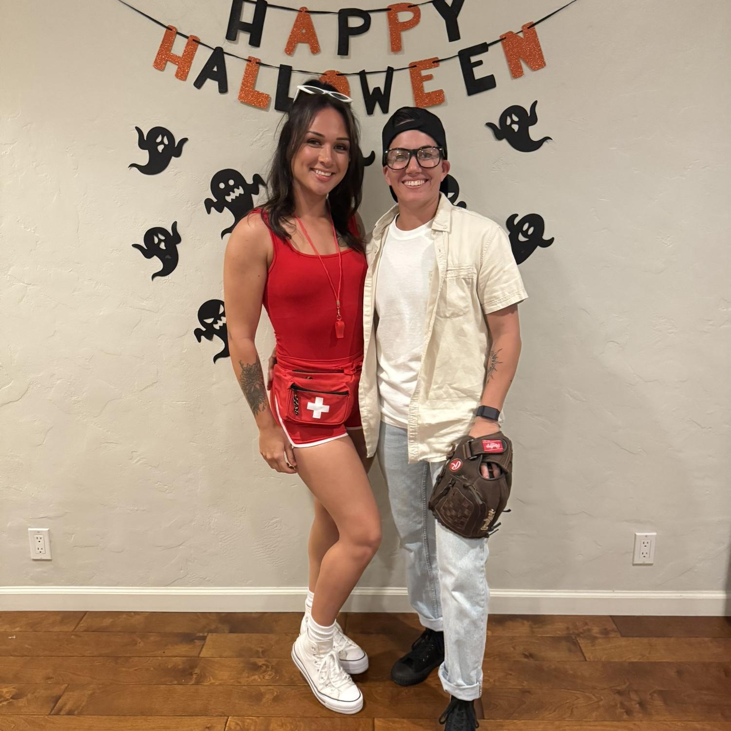 First Halloween as Squints and Wendy