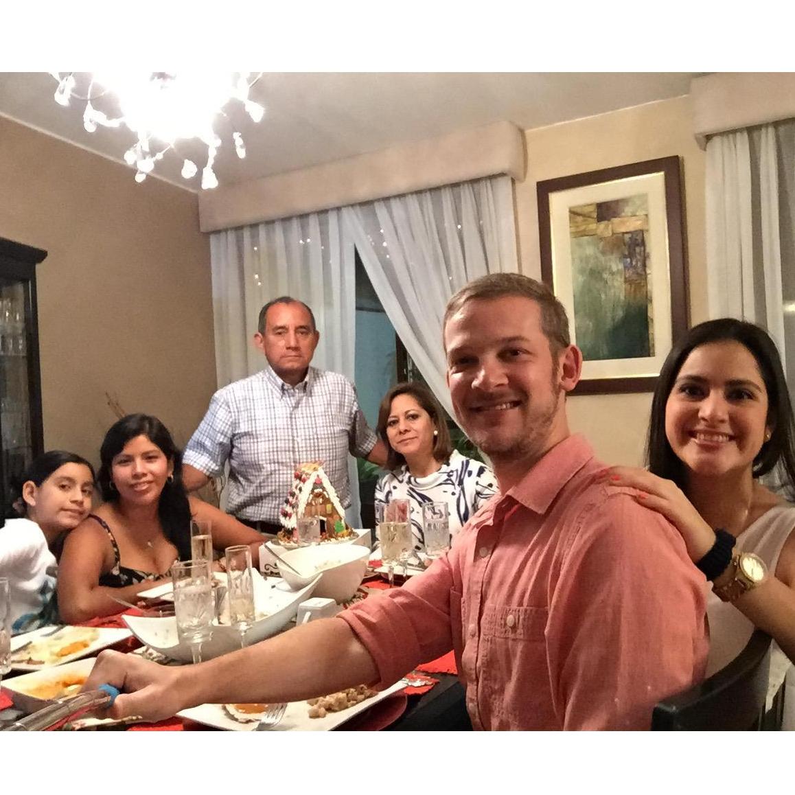 Feliz navidad! Christmas 2016 at Juliet's family's house in Lima, Peru.