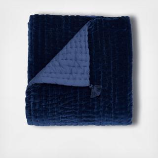 Velvet Quilted Throw