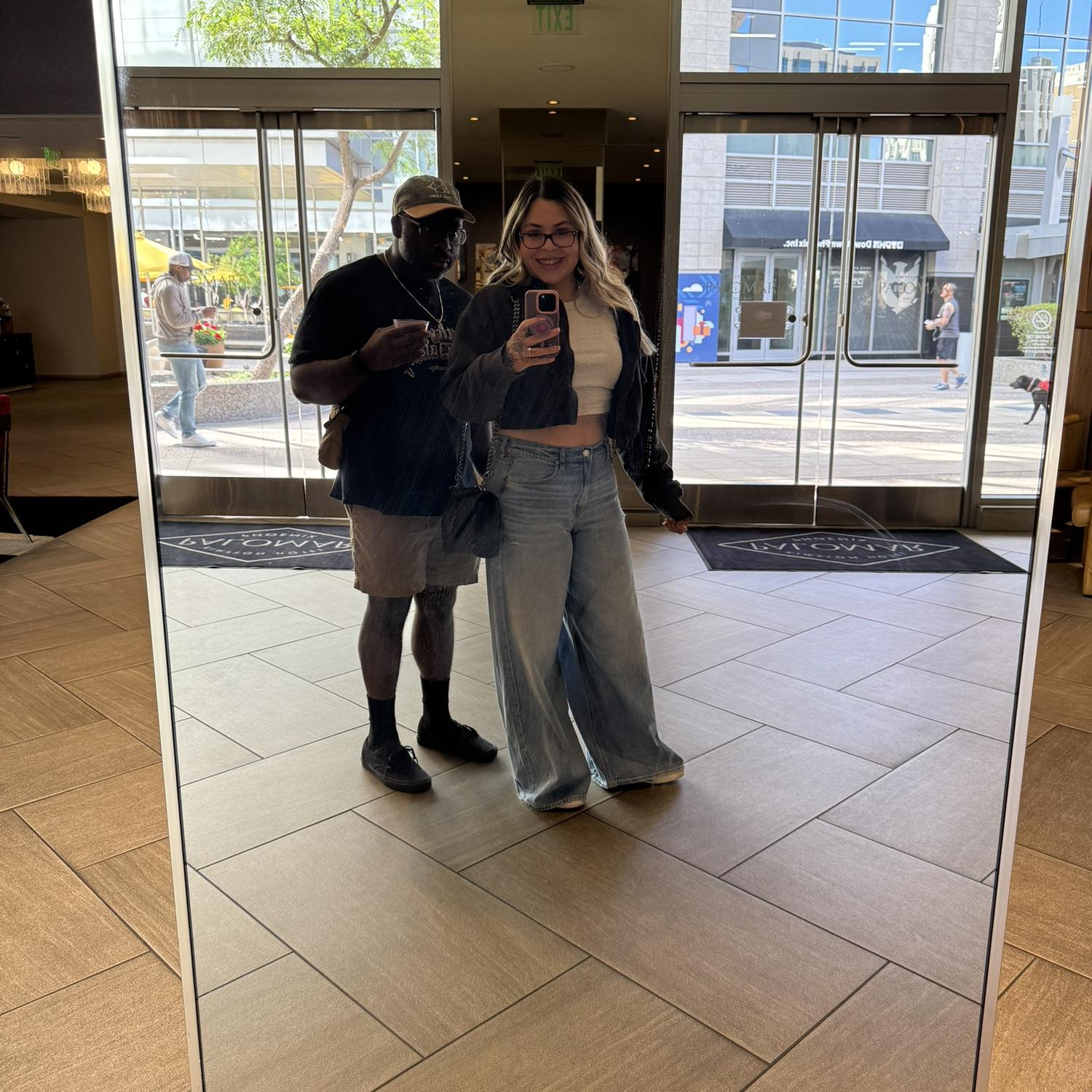 On our trip to see Madonna