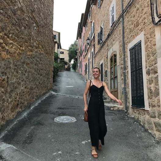 Erin in Deia, Spain