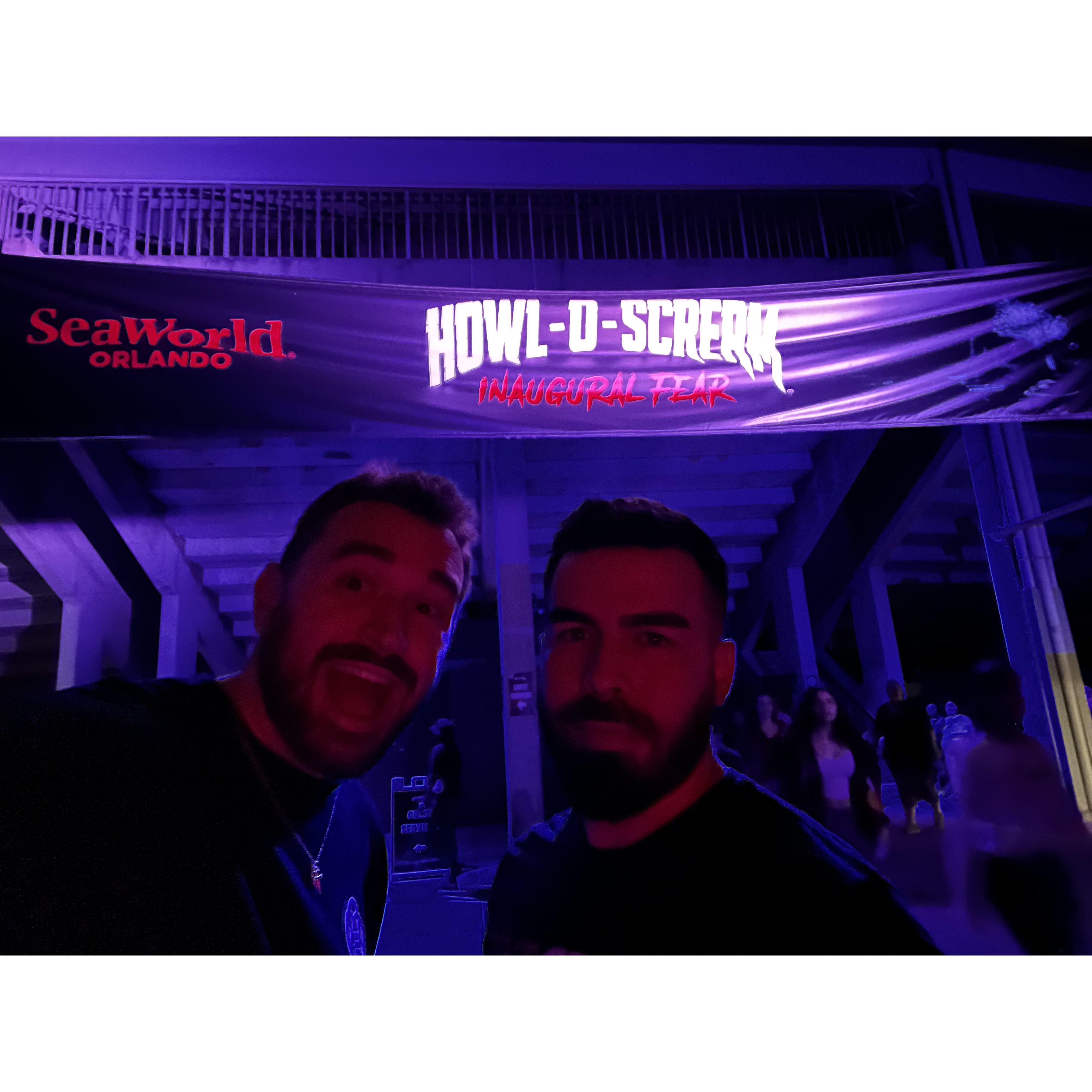 First year of Howl-o-Scream at SeaWorld