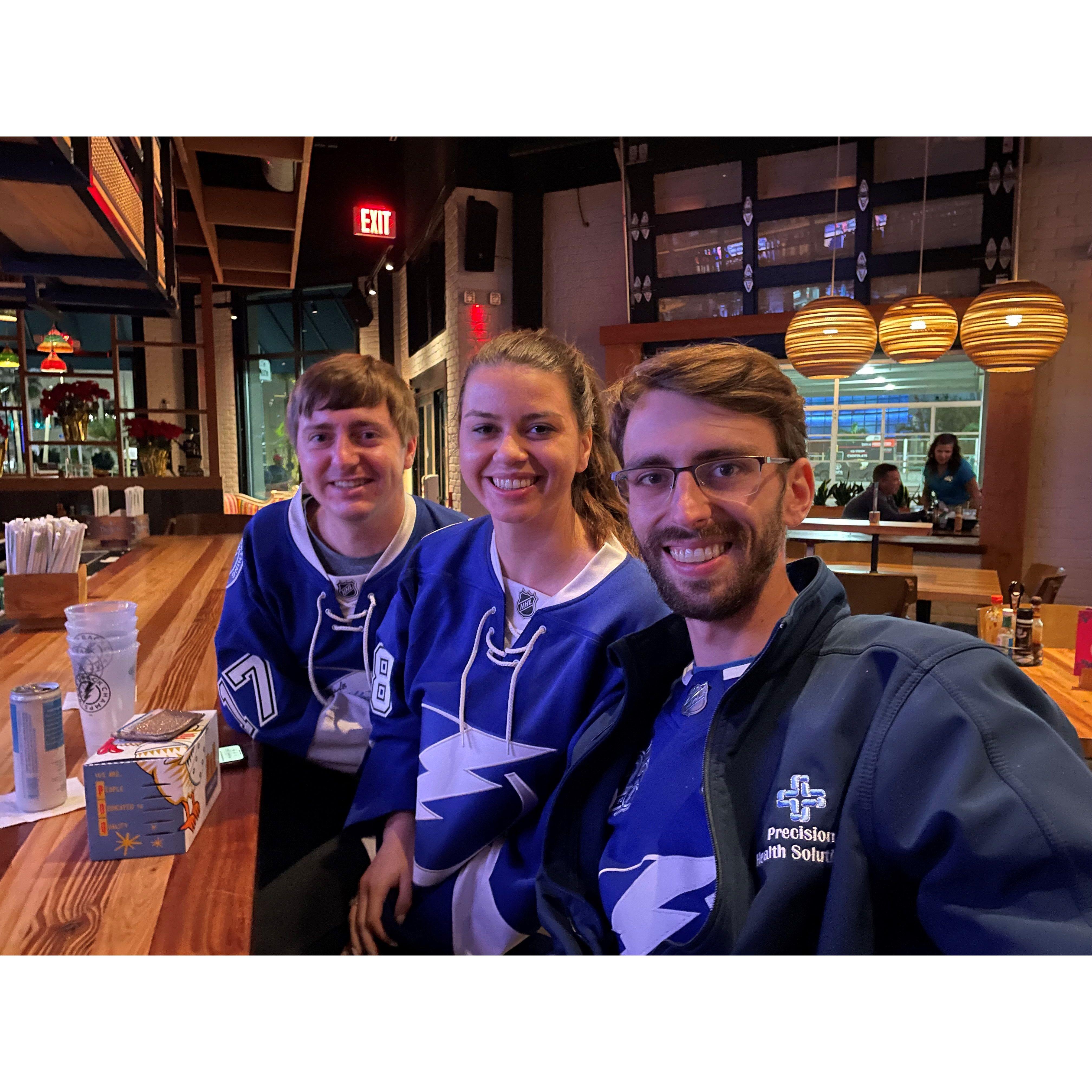 We are a hockey family