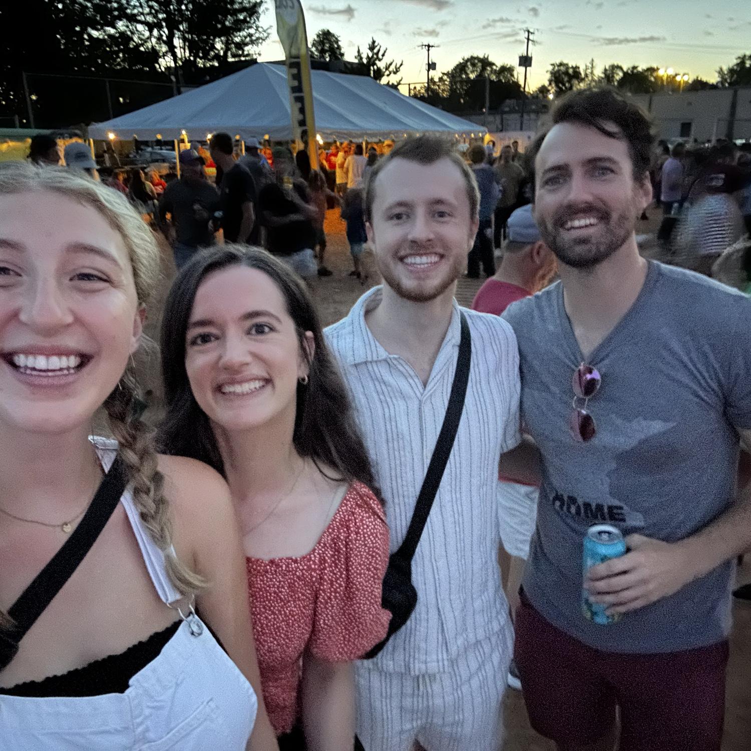 Festival with Jordan and Josh!